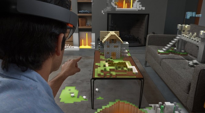 Minecraft a nappaliban – Milyen lesz a Microsoft Hololens