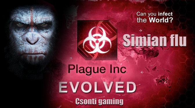 plague inc simian flu csonti gaming